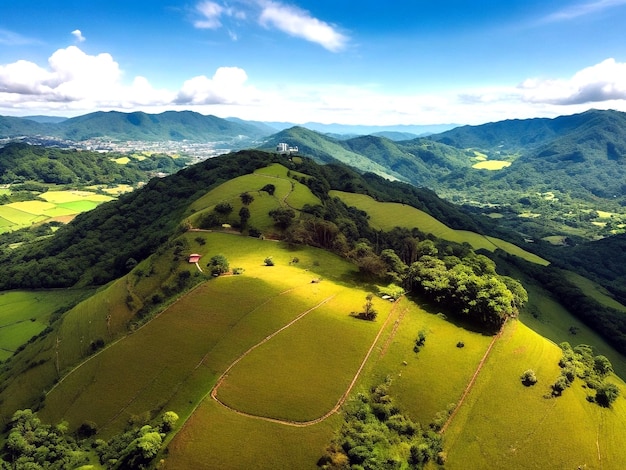 Pays Colombie IA généré