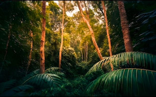 Photo paysage ai généré