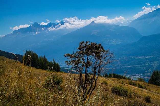 Paysage des Alpes italiennes