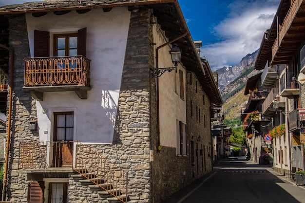 Paysage des Alpes italiennes