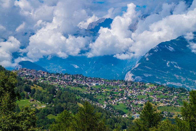 Paysage des Alpes suisses