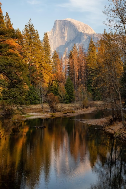 Paysage américain dans le parc national de Yosemite