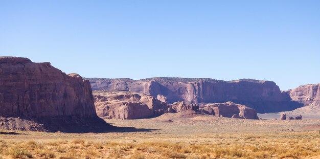 Paysage américain des montagnes rocheuses du désert