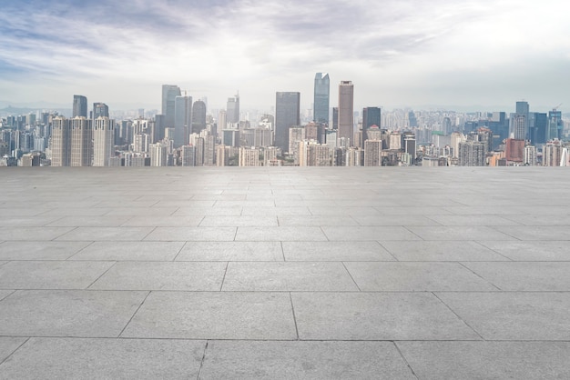 Paysage d&#39;architecture urbaine et skyline de Chongqing