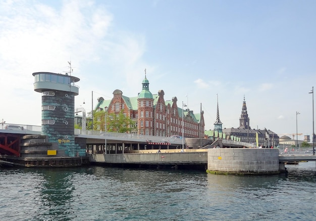 paysage au bord de l'eau à Copenhague