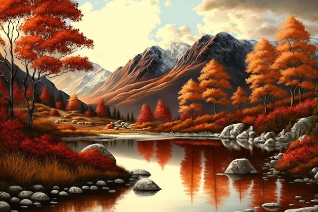 Paysage en automne