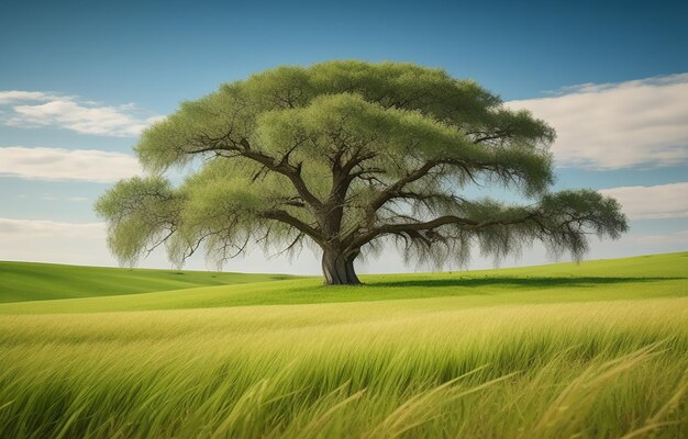 Paysage beau fond avec la nature