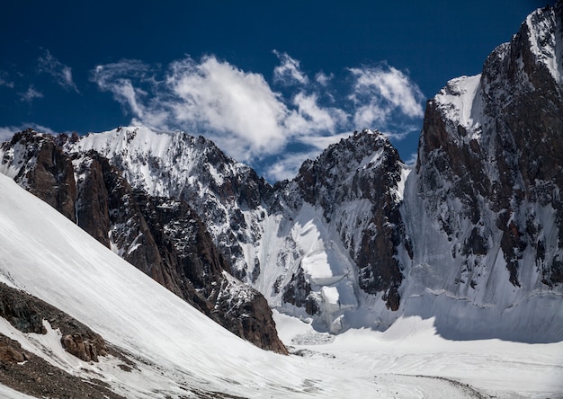 Paysage de belles montagnes