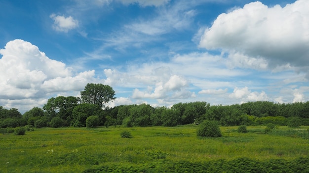 paysage de campagne anglaise