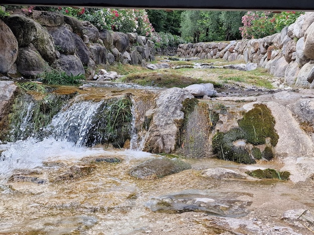 paysage de cascade