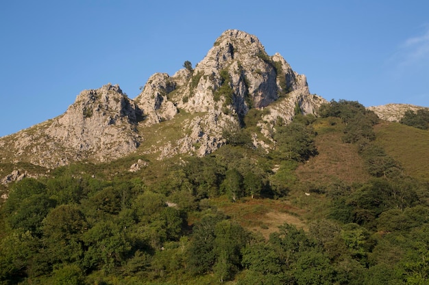 Paysage de la chaîne de montagnes Picos de Europa, Asturias, Espagne