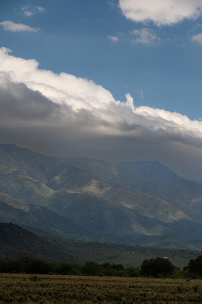 Paysage de cordoue argentine traslasierra vacances et tourisme