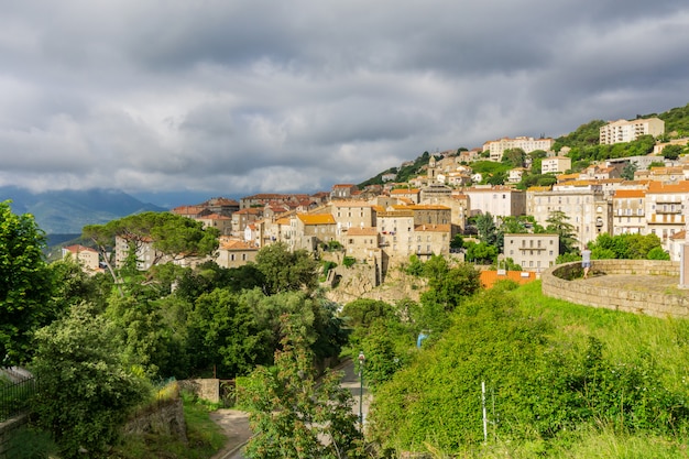 Photo paysage sur la corse en france