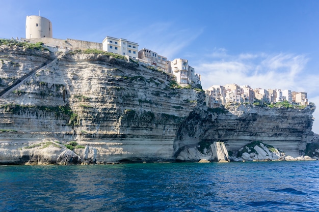 Paysage sur la Corse en France