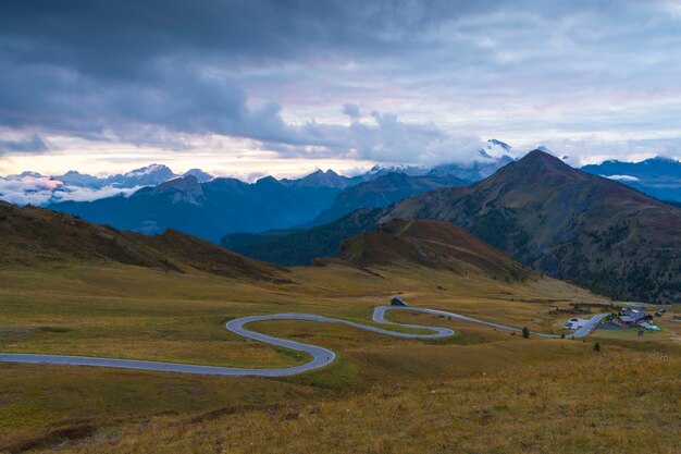 paysage dans les alpes italiennes