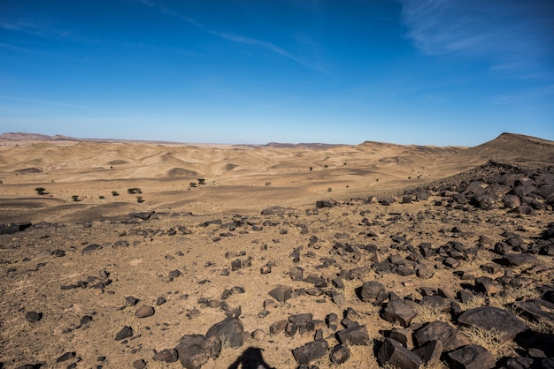 Paysage, désert et montagnes Maroc