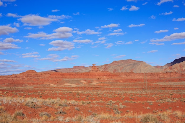 Paysage désertique au printemps, Utah, États-Unis.
