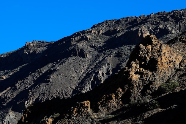 Paysage désertique dans le Parc National du Volcan Teide, Tenerife, Canaries, Espagne