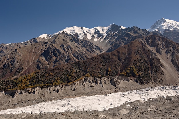 Paysage désertique en Egypte. Désert blanc en Egypte Farafra