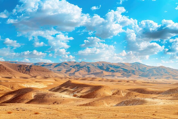 Le paysage du désert du Sahara à Tozeur, en Tunisie, en Afrique