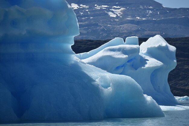 Le paysage du glacier Perito Moreno en Argentine