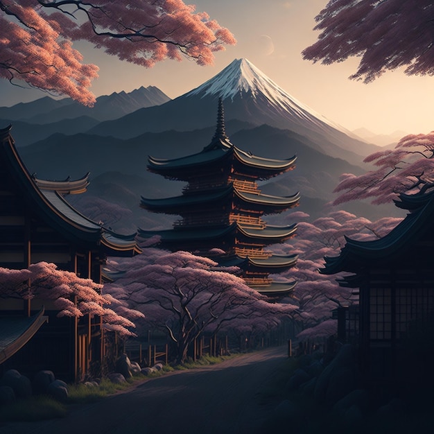 paysage du Japon