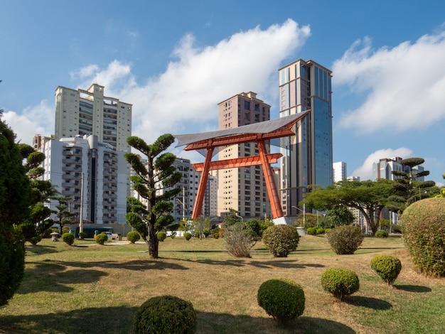 Paysage du jardin japonais de Sao Jose dos Campos