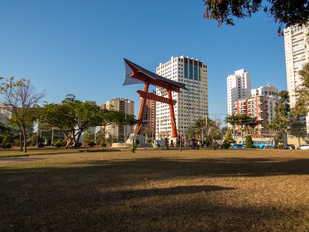 Paysage du jardin japonais de Sao Jose dos Campos