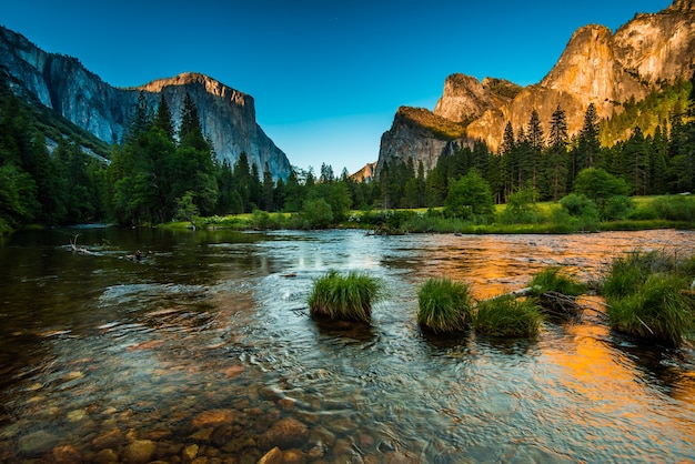 Paysage du parc national de Yosemite