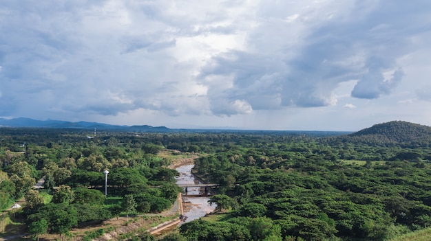 paysage du parc naturel de chiang mai thailande