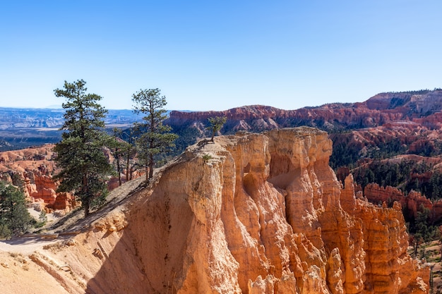 Paysage du pittoresque parc national de Bryce Canyon. Utah, États-Unis