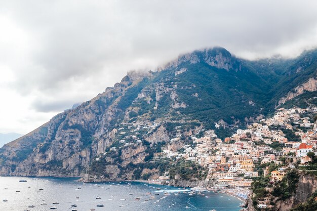 Paysage du village de Positano