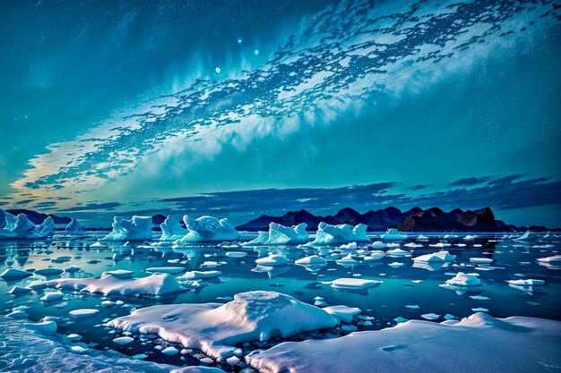 Photo un paysage épique et une nature magnifique