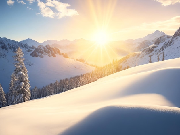 Photo un paysage époustouflant en arrière-plan une toile naturelle captivante pour des images pittoresques