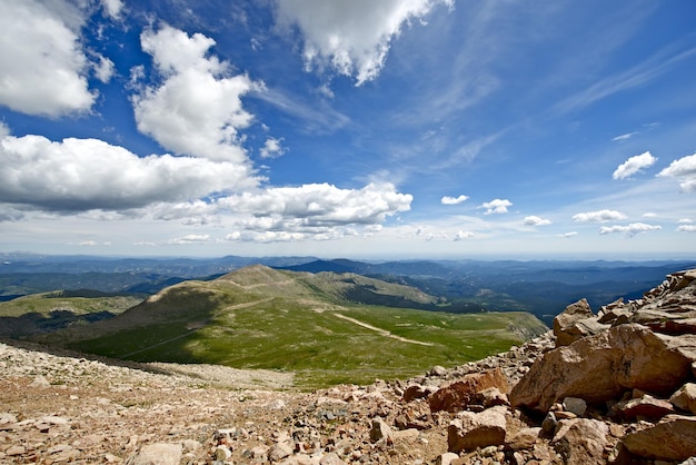 Le paysage d'été du Colorado