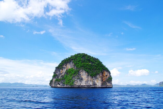 Paysage exotique en Thaïlande, Krabi