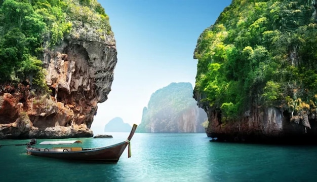 Le paysage fabuleux de la Thaïlande