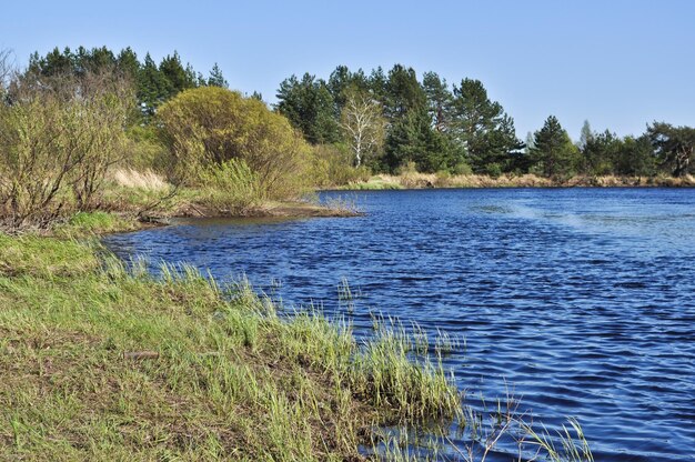 Paysage fluvial de mai