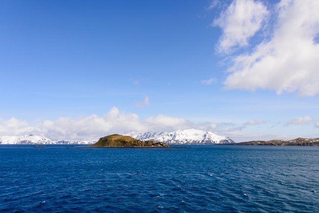 Paysage de Géorgie du Sud