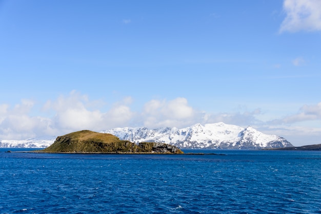 Photo paysage de géorgie du sud