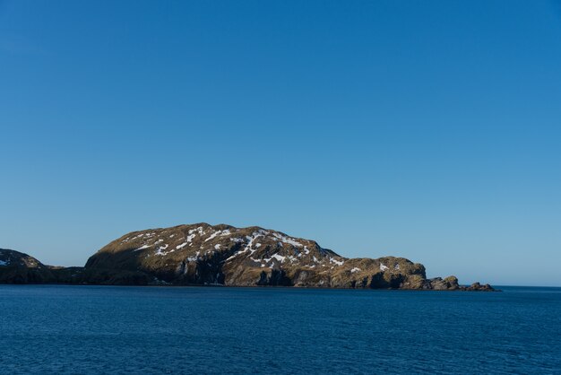 Paysage de Grytviken en Géorgie du Sud