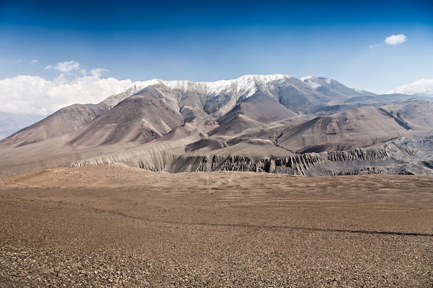 Paysage de la haute Mustang