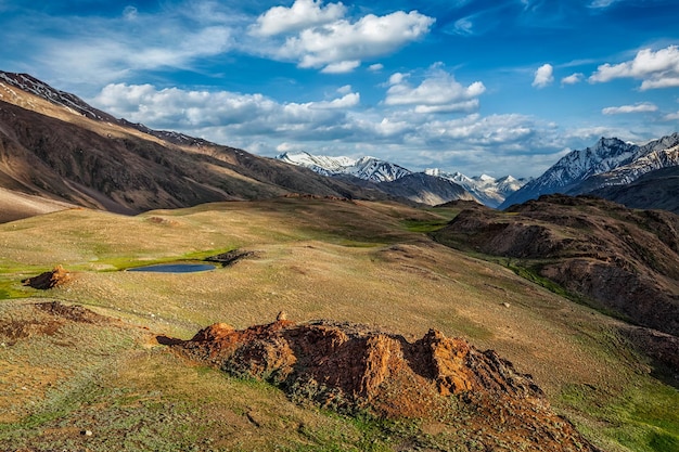 Le paysage himalayen dans l'Himalaya