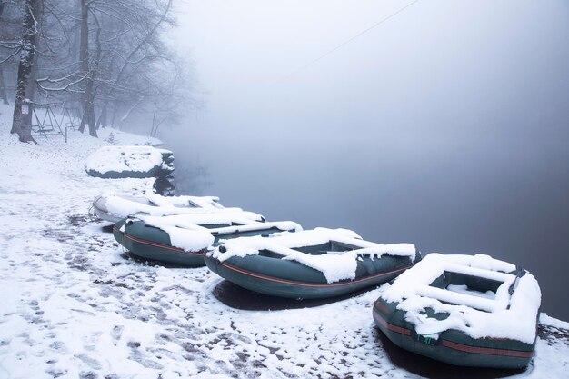 Paysage d&#39;hiver