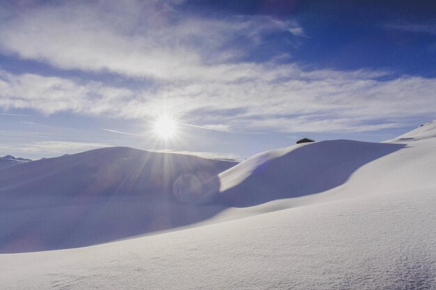 Paysage d&#39;hiver