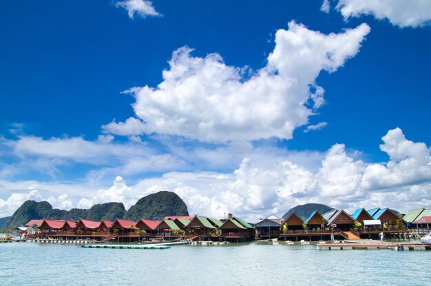 Paysage de l'île tropicale Thsiland