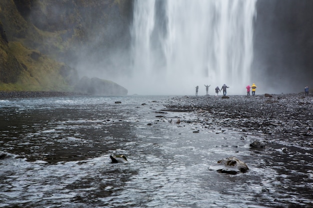 Paysage incroyable en Islande Belle nature