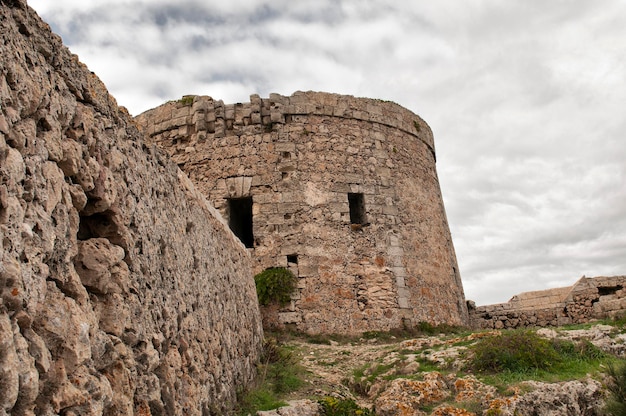 Paysage de l'intérieur de Minorque îles Baléares Espagne