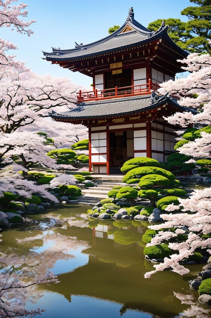 Paysage japonais