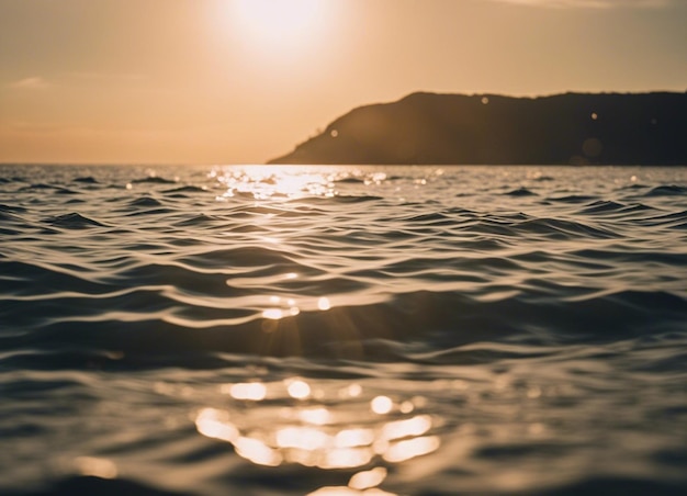 Un paysage marin d'été